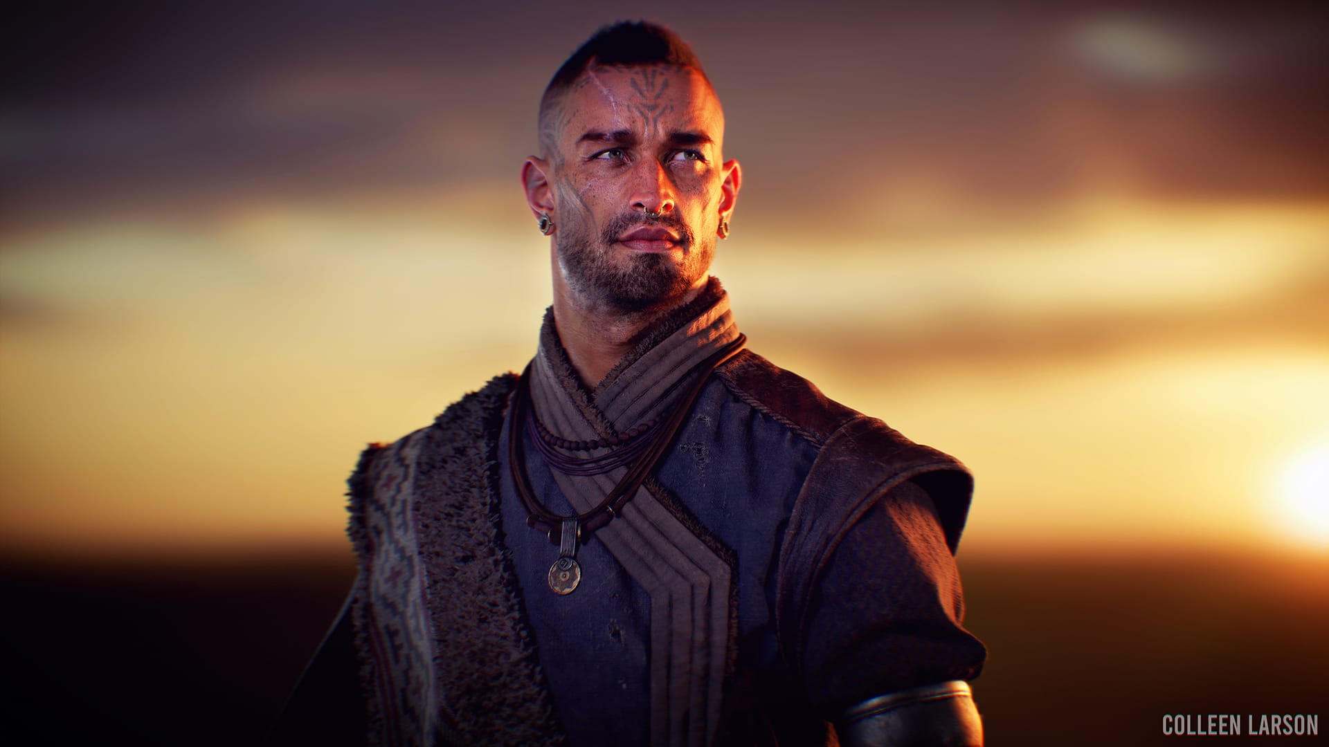 Creating a Character Bust: From Ideation to Final Render